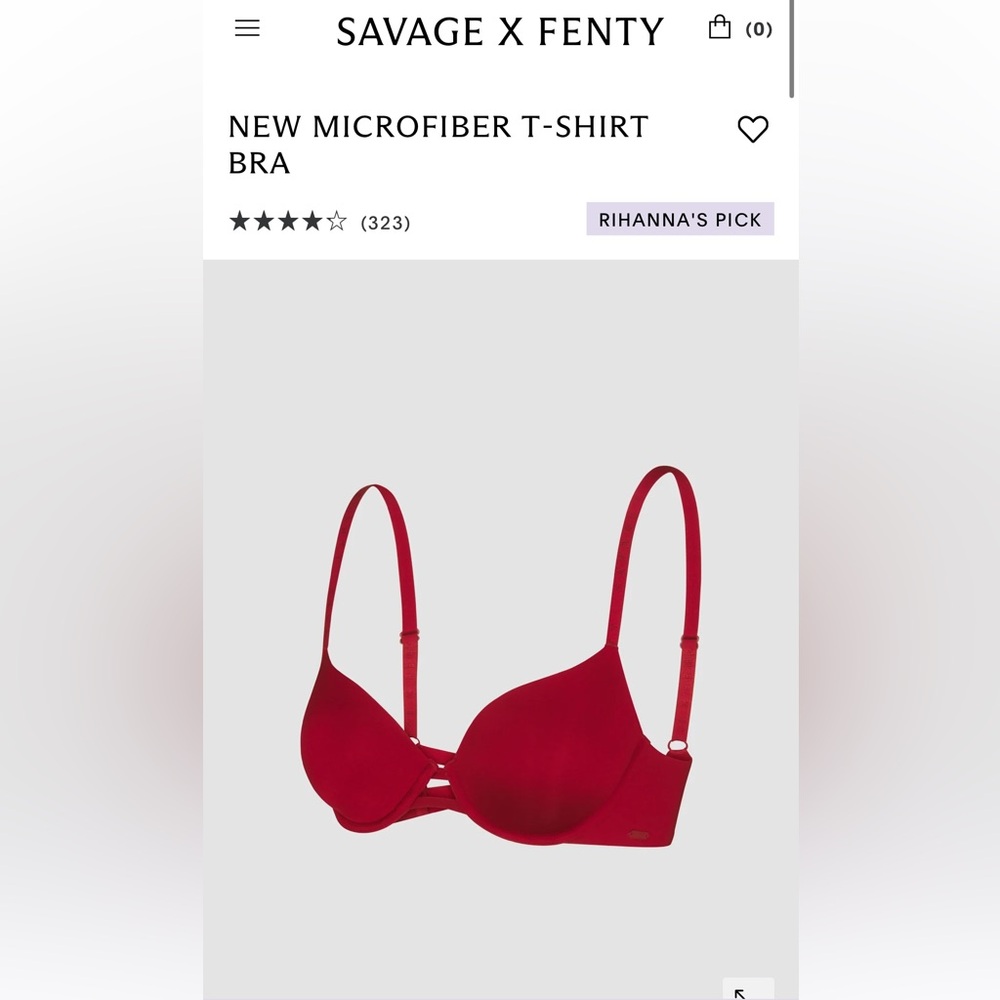 Savage Fenty Bra 34B